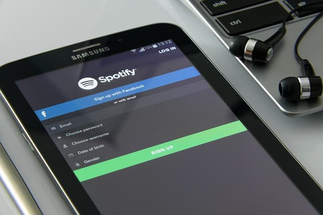 spotify criar conta