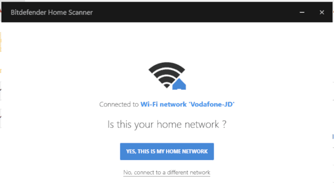 bitdefender home scanner