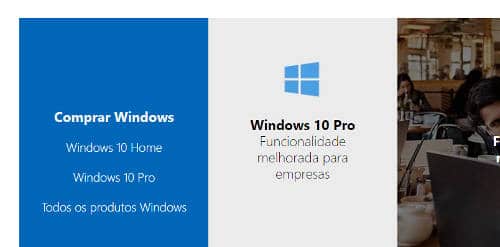 comprar licenca windows 10 pro