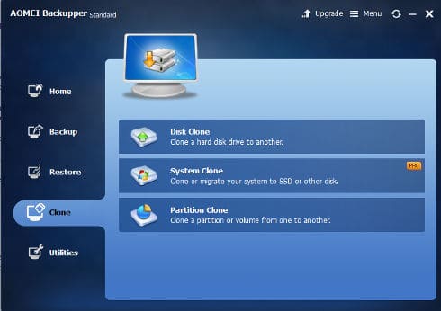 aomei clone disk