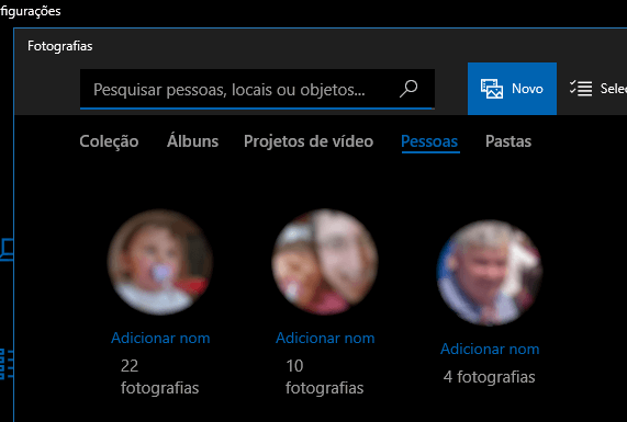 Como encontrar fotografias de uma determinada pessoa no PC