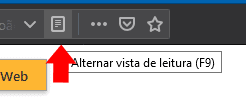 modo leitura firefox