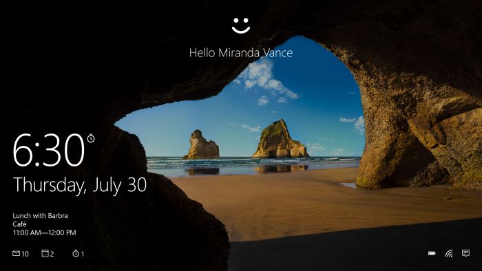 Como salvar as imagens da tela de login do Windows 10