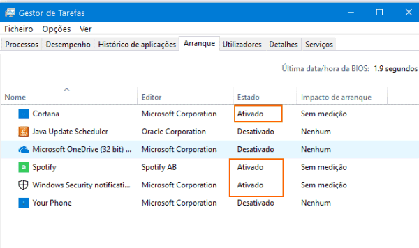 programas que arrancam com o windows