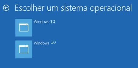 Como Escolher o sistema operacional ao iniciar o Windows 10