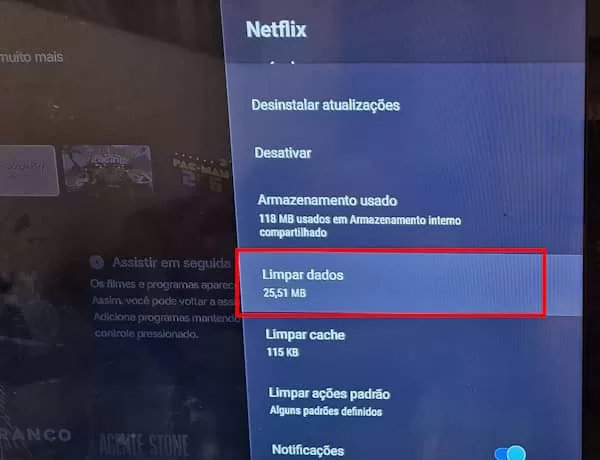 resolver erro TVQ-PB-101 da NetFlix